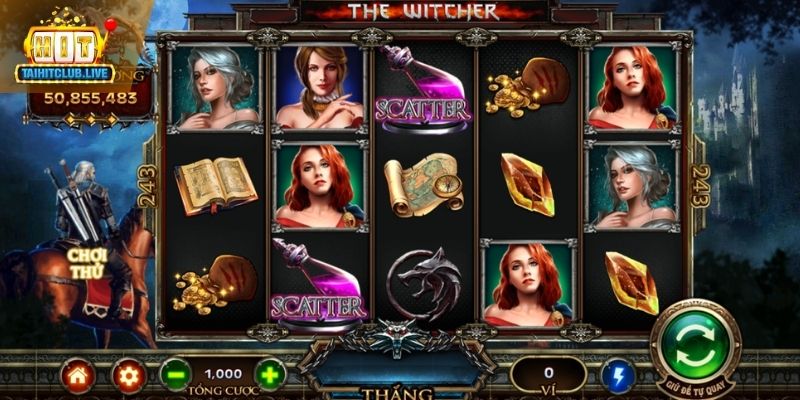 Hệ thống biểu tượng độc đáo trong The Witcher Hit Club