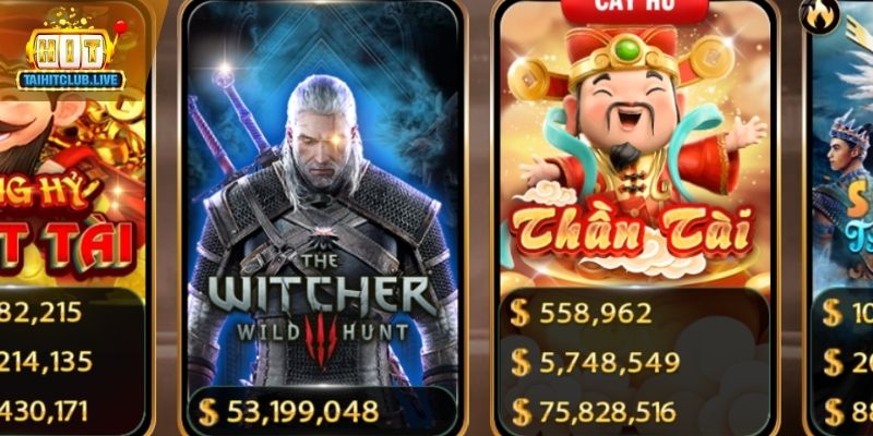 Ma lực của thế giới The Witcher trong làng game nổ hũ